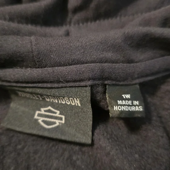 Harley-Davidson Black Hoodie 1w - Picture 3 of 5